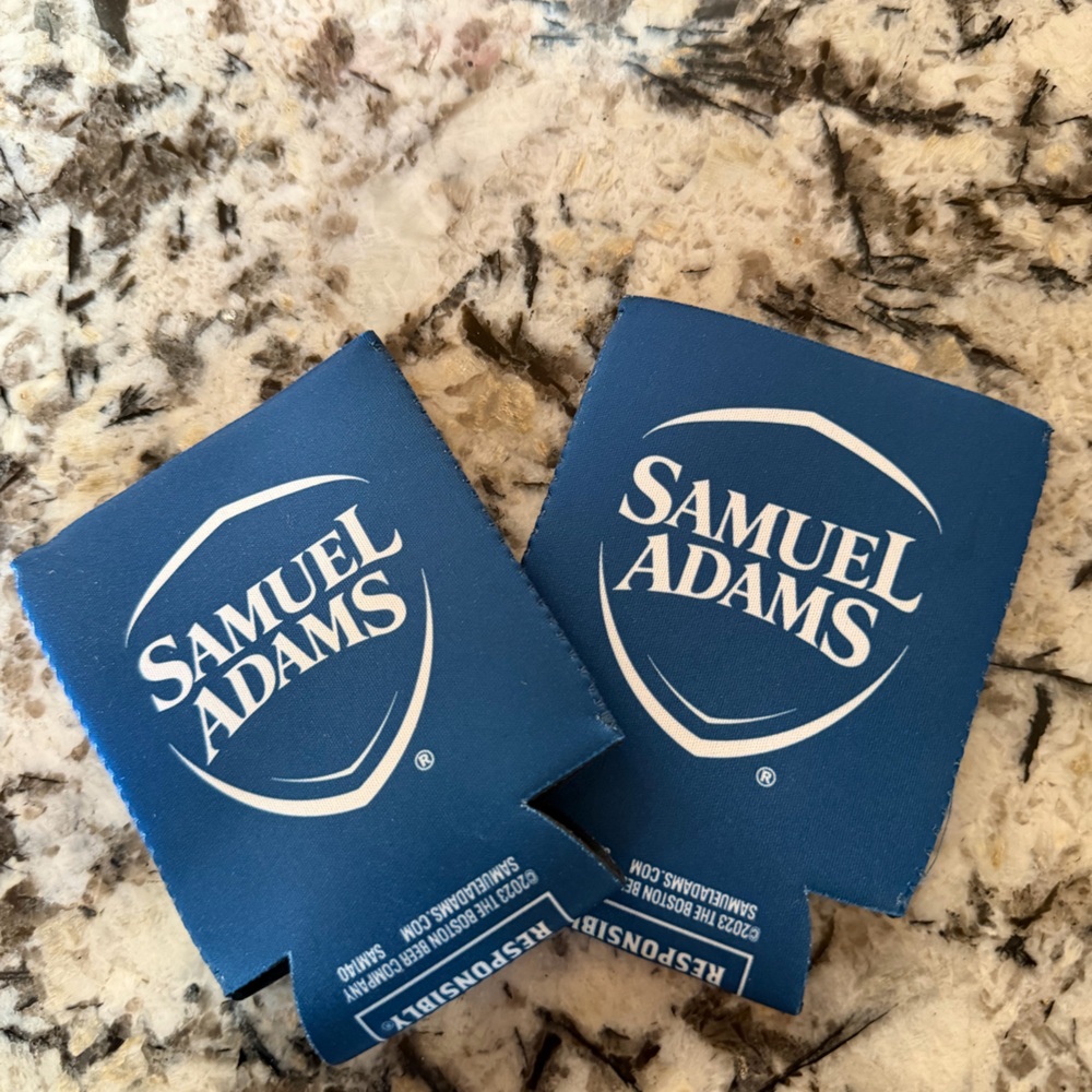 Samuel Adams Blue Can Coolers
